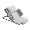 VEVOR Electric Lifting Backrest for Bed, 300 lbs Capacity, 4-68° Adjustable Lifting Bed Backrest, with Guardrail Armrest & Storage Pouch