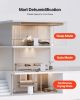 VEVOR 30 Pints Dehumidifier for Home & Basement, Drain Hose for Commercial & Industrial Use, Smart Humidity Control, Low Noise for Large Rooms