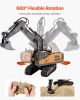 VEVOR Remote Control Excavator Toy, 11 Channel, 1:20 Scale Remote Control Digger Toy, RC Excavator with Lights & Sounds