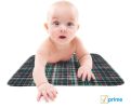 Pack of 12 Reusable Underpads 18 x 24. Washable Incontinence Bed Underpads. Bold Colors and Plaid Pattern. Polyester
