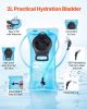 VEVOR Hydration Backpack, 25L Insulated Hydration Pack Backpack with 2L TPU Water Bladder, Hiking Water Backpack with Storage for Men Women