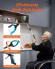 VEVOR Grabber Reacher Tool, 2-Pack 34" Foldable Reacher Grabber Pickup Tool with 360° Rotating Wide Jaw and Dual-Sided Magnet