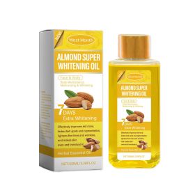 West&Month Sweet Almond Brightening Oil, Brightening Skin, Moisturizing And Moisturizing Skin Oil