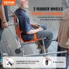 VEVOR EMS Stair Chair, 350 lbs Load Capacity, Foldable Aluminum Emergency Stair Climbing Wheelchair with 2 Wheels