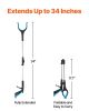VEVOR Grabber Reacher Tool, 2-Pack 34" Foldable Reacher Grabber Pickup Tool with 360° Rotating Wide Jaw and Dual-Sided Magnet