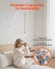 VEVOR Trapeze Bar for Bed Mobility, Bed Trapeze with Clamps and Floor Stand, 250LBS Weight Capacity Bed Pull Up Assist for Elderly