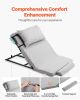 VEVOR Electric Lifting Backrest for Bed, 300 lbs Capacity, 4-68° Adjustable Lifting Bed Backrest, with Headrest & Legrest