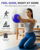 9-Inch Pilates Ball, Small Exercise Ball for Yoga, Core Training, Physical Therapy, Balance