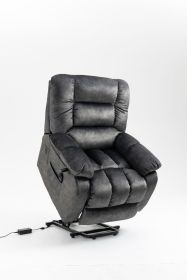 Recliners Lift Chair Relax Sofa Chair Livingroom Furniture Living Room Power Electric Reclining for Elderly (Color: as Pic)