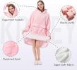 Krifey Wearable Blanket Hoodie, Oversized Sherpa Hooded as Birthday Gifts Christmas Gifts for Mom Women Girlfriend Men