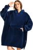 Krifey Wearable Blanket Hoodie, Oversized Sherpa Hooded as Birthday Gifts Christmas Gifts for Mom Women Girlfriend Men